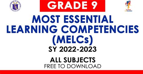 melcs mapeh 9|GRADE 9 MOST ESSENTIAL LEARNING COMPETENCIES .